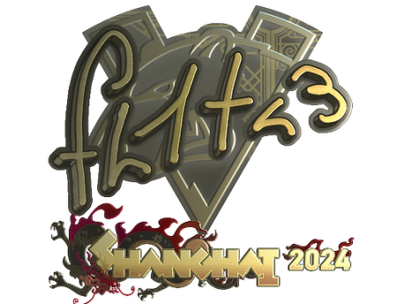 Sticker | FL1T (Gold) | Shanghai 2024