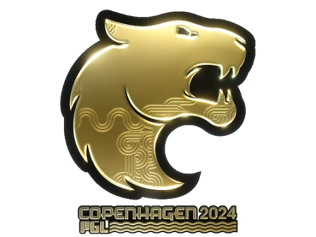 Наклейка | FURIA (Gold) | Copenhagen 2024