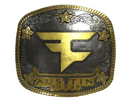 Sticker | FaZe Clan (Gold) | Austin 2025