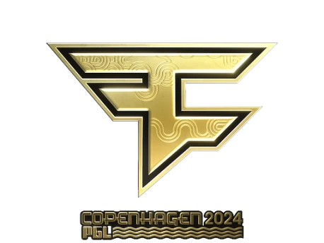 Sticker | FaZe Clan (Gold) | Copenhagen 2024