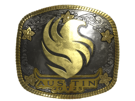 Sticker | Falcons (Gold) | Austin 2025