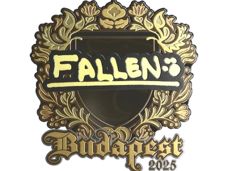 Sticker | FalleN (Gold) | Budapest 2025