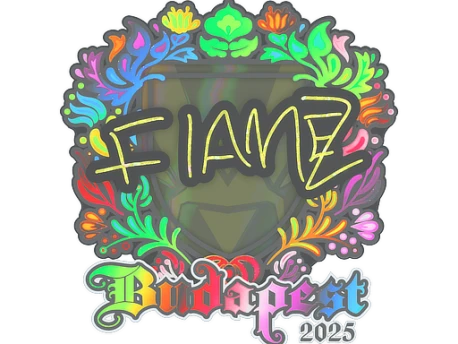 Sticker | FlameZ (Holo) | Budapest 2025