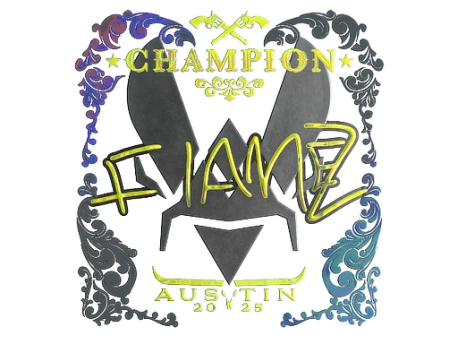 Sticker | FlameZ (Holo, Champion) | Austin 2025