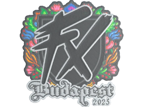 Sticker | Fluxo (Embroidered) | Budapest 2025