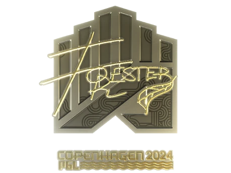 Sticker | Forester (Gold) | Copenhagen 2024