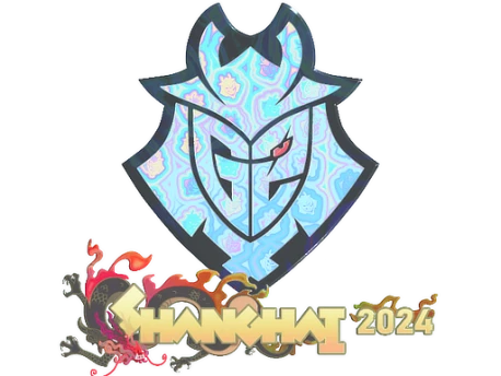 Sticker | G2 Esports (Holo) | Shanghai 2024