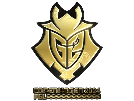 Sticker | G2 Esports (Gold) | Copenhagen 2024