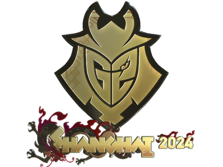 Sticker | G2 Esports (Gold) | Shanghai 2024