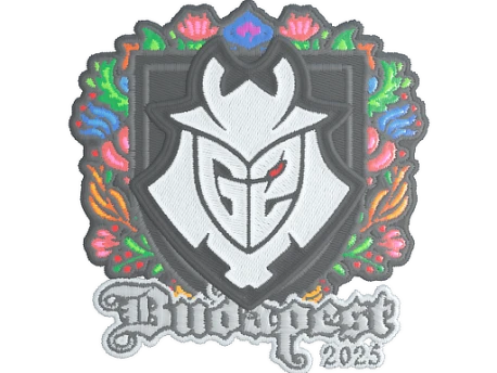 Sticker | G2 esports (Embroidered) | Budapest 2025