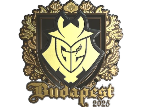 Sticker | G2 esports (Gold) | Budapest 2025