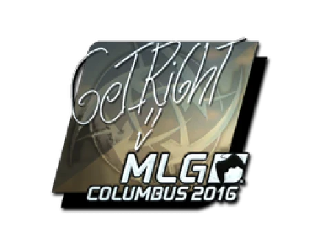 Sticker | GeT_RiGhT (Foil) | MLG Columbus 2016