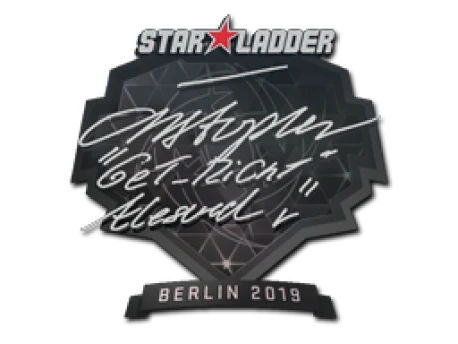 Sticker | GeT_RiGhT | Berlin 2019