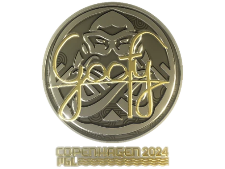 Sticker | Goofy (Gold) | Copenhagen 2024