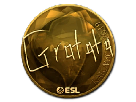Sticker | Gratisfaction (Gold) | Katowice 2019