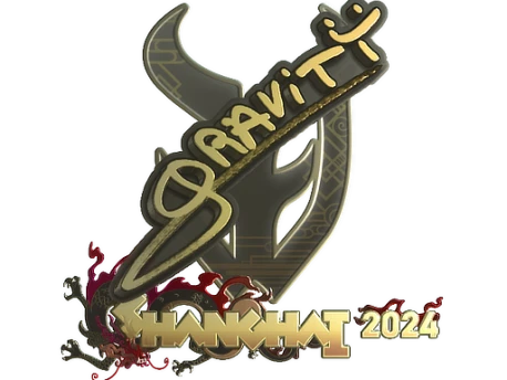 Sticker | Graviti (Gold) | Shanghai 2024