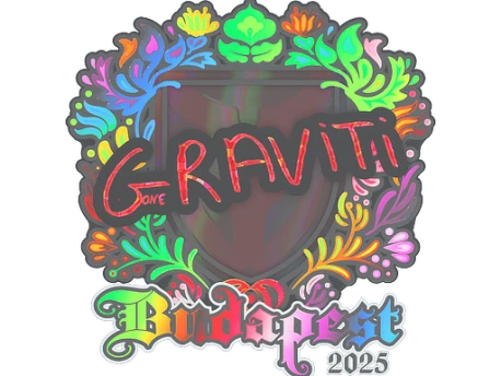 Sticker | Graviti (Holo) | Budapest 2025