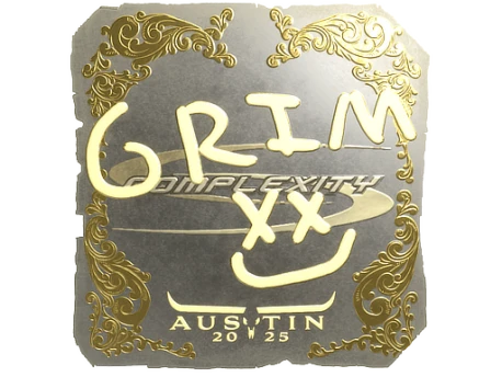 Sticker | Grim (Gold) | Austin 2025
