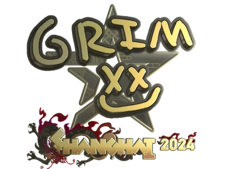Sticker | Grim (Gold) | Shanghai 2024