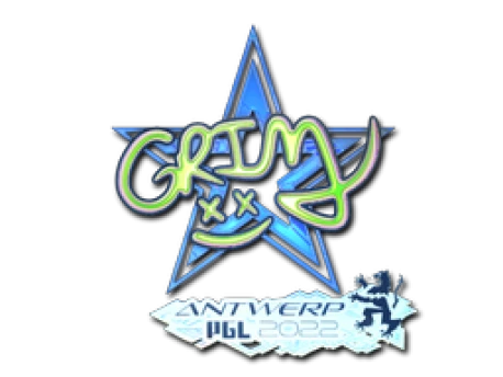 Sticker | Grim (Holo) | Antwerp 2022 CS:GO | Buy, Sell On Market CS:GO