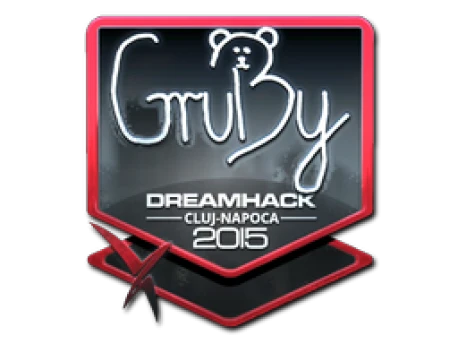 Sticker | GruBy (Foil) | Cluj-Napoca 2015