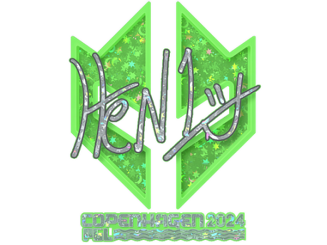 Sticker | HEN1 (Glitter) | Copenhagen 2024