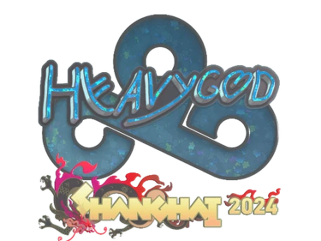 Sticker | Heavygod (Glitter) | Shanghai 2024