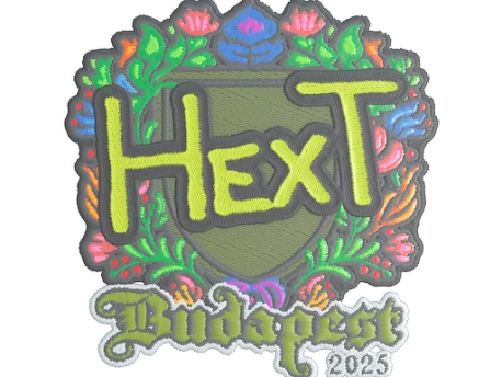 Sticker | HexT (Embroidered) | Budapest 2025