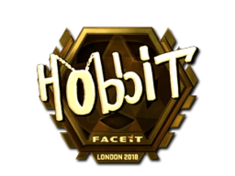 Sticker | Hobbit (Gold) | London 2018