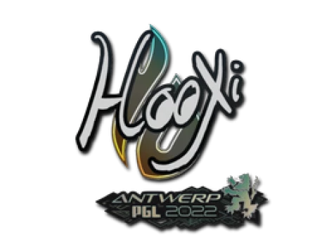 Sticker | HooXi | Antwerp 2022