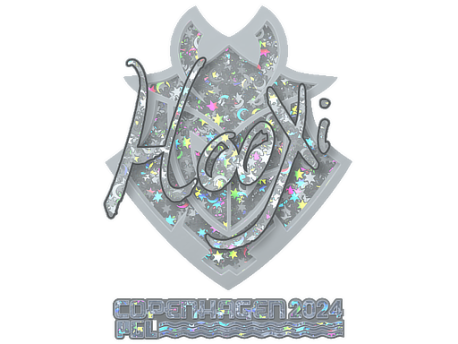 Sticker | HooXi (Glitter) | Copenhagen 2024