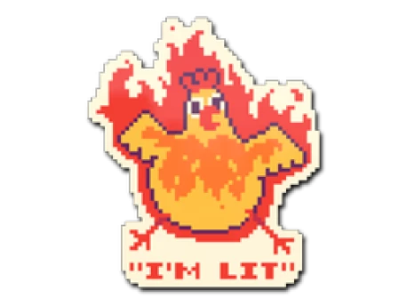 Sticker | I'm Lit