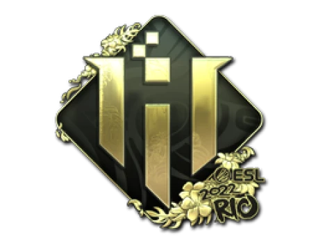 Sticker | IHC Esports (Gold) | Rio 2022