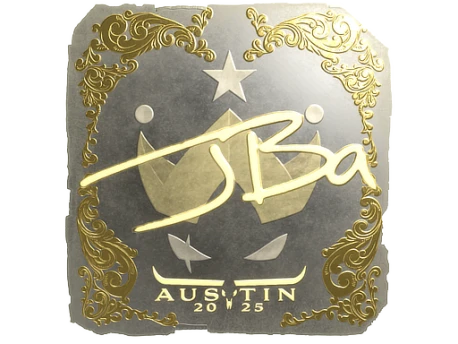 Sticker | JBa (Gold) | Austin 2025