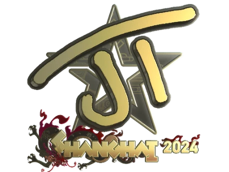 Sticker | JT (Gold) | Shanghai 2024