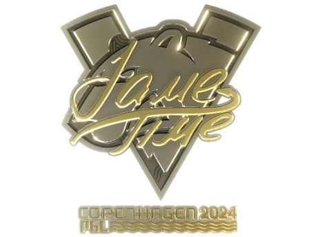 Sticker | Jame (Gold) | Copenhagen 2024