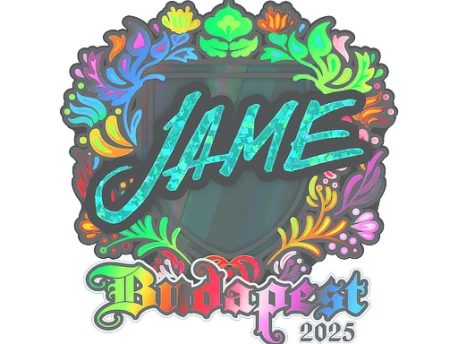 Sticker | Jame (Holo) | Budapest 2025
