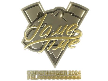 Sticker | Jame (Gold) | Copenhagen 2024