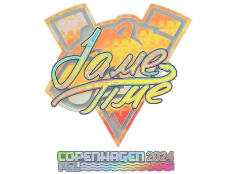 Sticker | Jame (Holo) | Copenhagen 2024 CS:GO | Buy, Sell On Market CS:GO