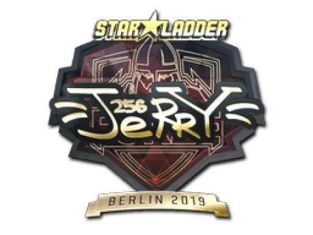 Sticker | Jerry (Gold) | Berlin 2019