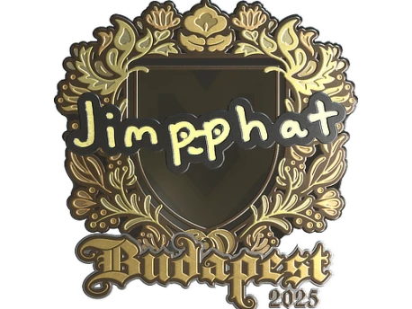 Sticker | Jimpphat (Gold) | Budapest 2025