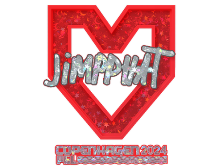 Sticker | Jimpphat (Glitter) | Copenhagen 2024