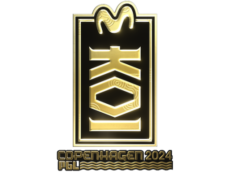 Sticker | KOI (Gold) | Copenhagen 2024