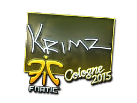 Sticker | KRIMZ (Foil) | Cologne 2015