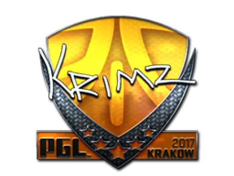 Sticker | KRIMZ (Foil) | Krakow 2017