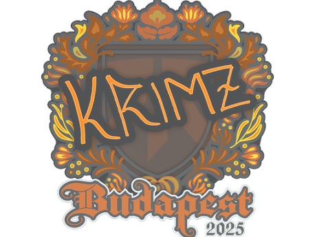 Sticker | KRIMZ | Budapest 2025