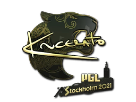 Sticker | KSCERATO (Gold) | Stockholm 2021