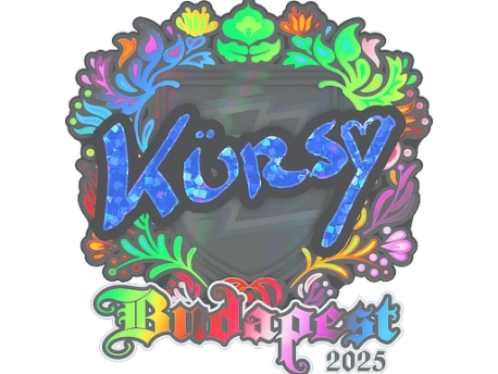 Sticker | Kursy (Holo) | Budapest 2025