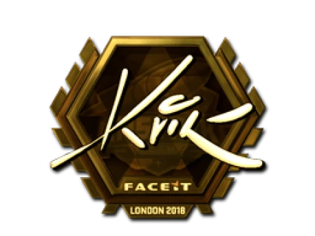 Sticker | Kvik (Gold) | London 2018