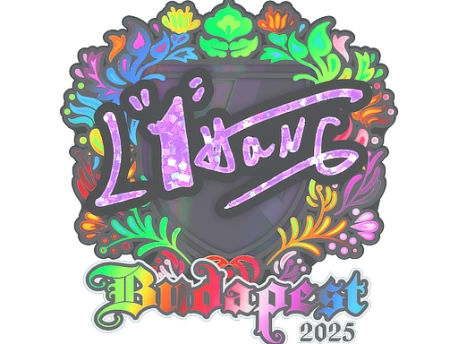 Sticker | L1haNg (Holo) | Budapest 2025